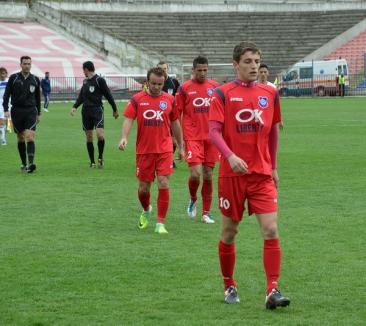 FC Bihor încheie, luni, etapa, în jocul de pe teren propriu cu FC Maramureş